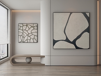 极简抽象挂画
