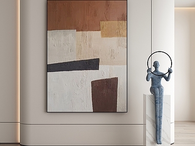 现代简约抽象挂画