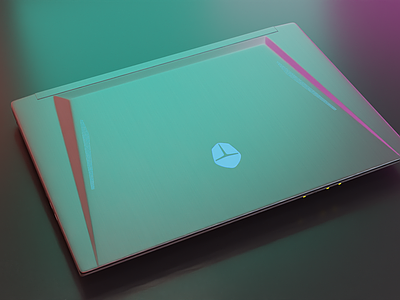 赛博朋克风电脑 电脑 笔记本电脑