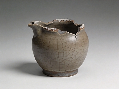 侘寂风雕塑摆件 陶罐 雕塑 摆件 美陈 陶瓷