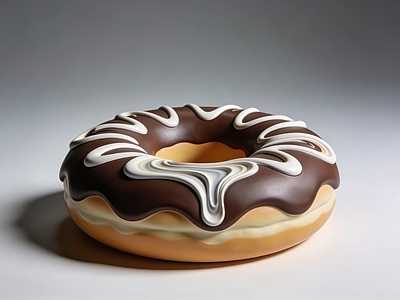 超写实主义雕塑摆件 面包 甜甜圈 雕塑 美陈 摆件