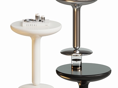 现代简约边几 现代圆形角几边几