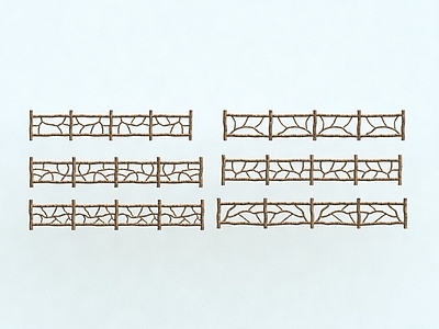 自然野趣风栏杆