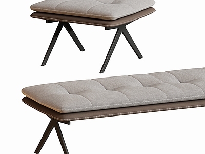 现代简约沙发凳 现代床尾凳沙发凳