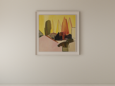 现代挂画 装饰画 挂画