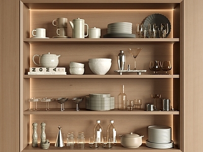 原木风餐具 餐具摆件 餐桌餐具用品 厨房用品 水杯 盘子碗筷