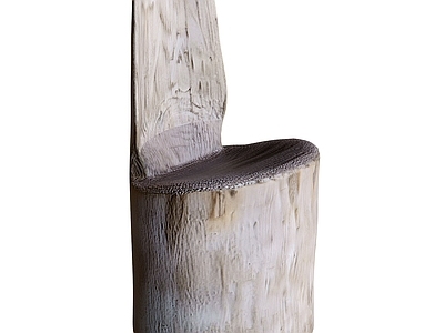 侘寂餐椅 老船木单椅 实木餐椅 椅子