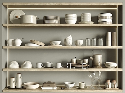 餐具 餐具摆件 厨房用品 盘子碗筷 玻璃水杯 咖啡杯