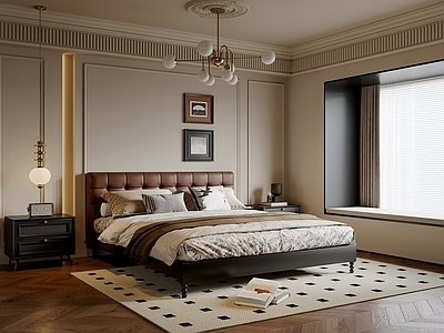 中古风家居卧室