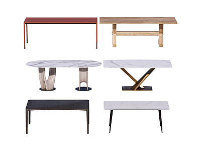 现代简约餐桌 茶桌