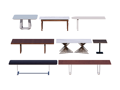 现代简约餐桌 茶桌