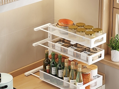 奶油风厨房用品