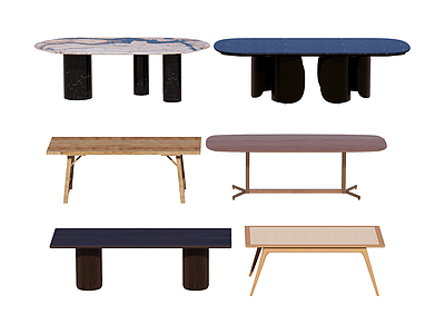 现代简约餐桌 茶桌