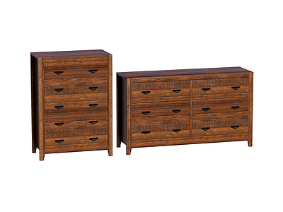 中古风斗柜 装饰柜 储物柜