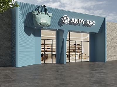 现代简约门头 包包店门头 精品包店门头 饰品店门头 精品店门头 奢侈品店门头