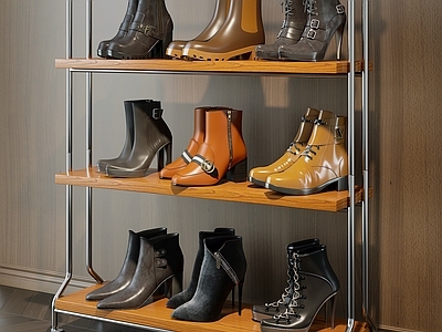 现代简约鞋子