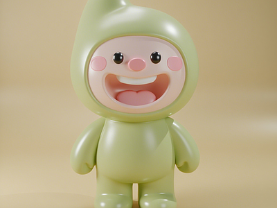 奶油风雕塑摆件