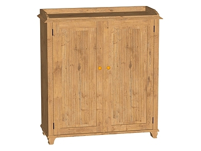 原木风储物柜 装饰柜