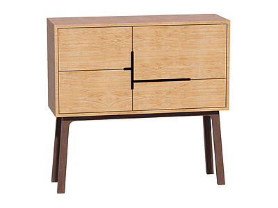 原木风餐边柜 装饰柜 储物柜