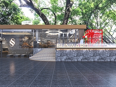 现代轻奢甜品面包店