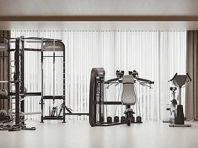 现代简约健身器材