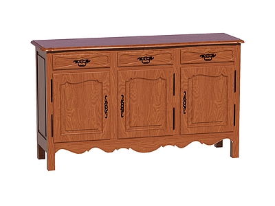 美式乡村餐边柜 装饰柜 储物柜