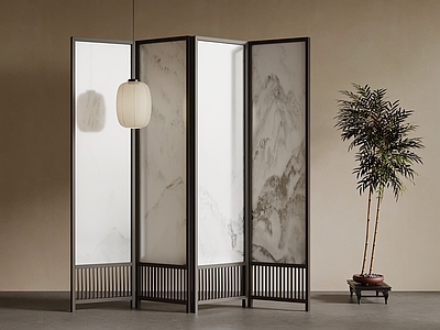 新中式屏风