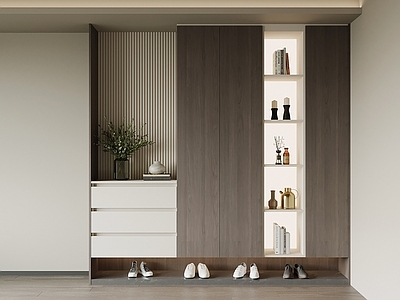 现代简约鞋柜