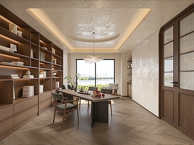 新中式宋式书房