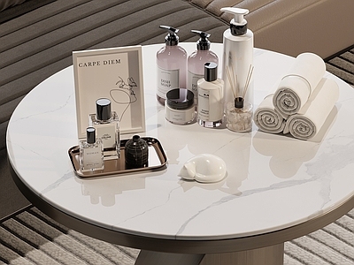 现代简约洗浴用品
