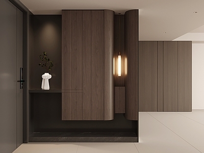 现代极简玄关柜 鞋柜