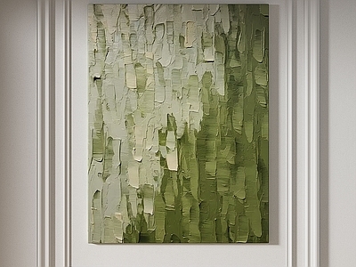 奶油风抽象挂画 法式抽象奶油挂画