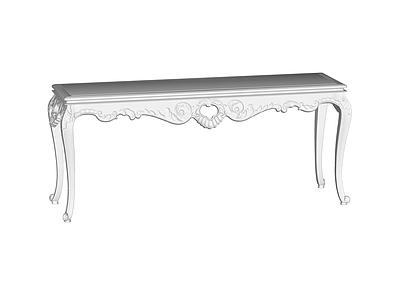 法式条案 端景台