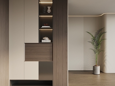 现代简约鞋柜 玄关柜