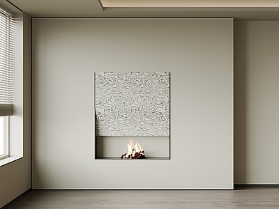 极简玄关背景墙