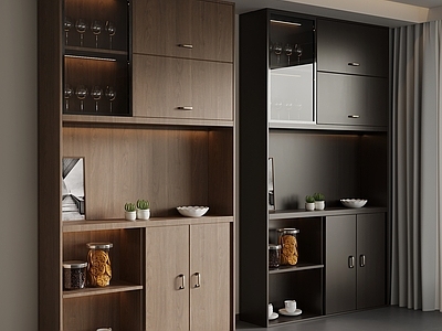 现代简约餐边柜