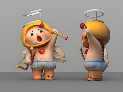 卡通Q版雕塑摆件