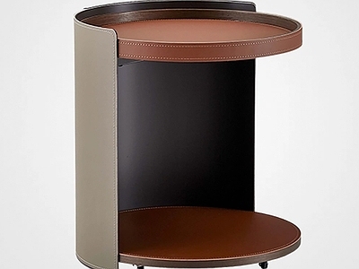 意式轻奢边几 边几 床头柜