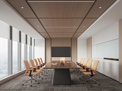 现代简约会议室