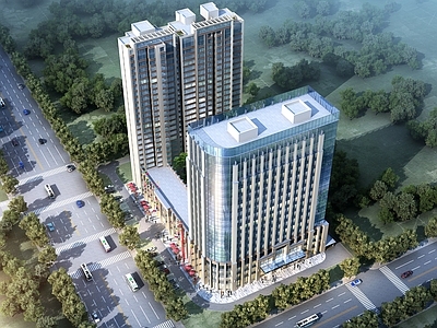 现代主义商业综合体