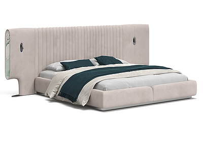 现代简约双人床 现代简约双人床