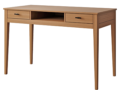 原木风书桌 北欧简约书桌