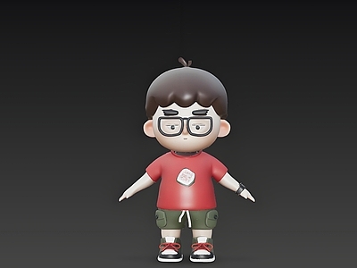 卡通风格虚拟人物