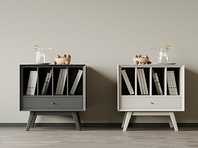 现代简约床头柜