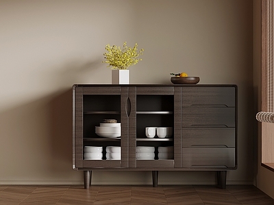 现代简约餐边柜