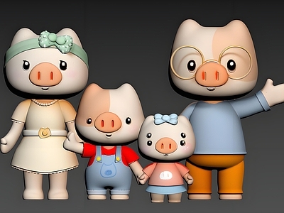 卡通萌系虚拟人物