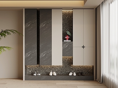 现代简约鞋柜 玄关柜