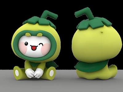 卡通IP风格雕塑摆件