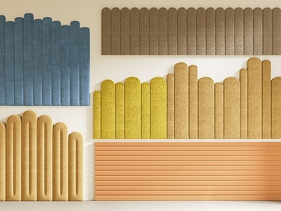 现代简约软包 现代软包  床头软包 床靠背  墙面背景  墙面软包