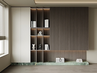 现代简约储物柜 书柜